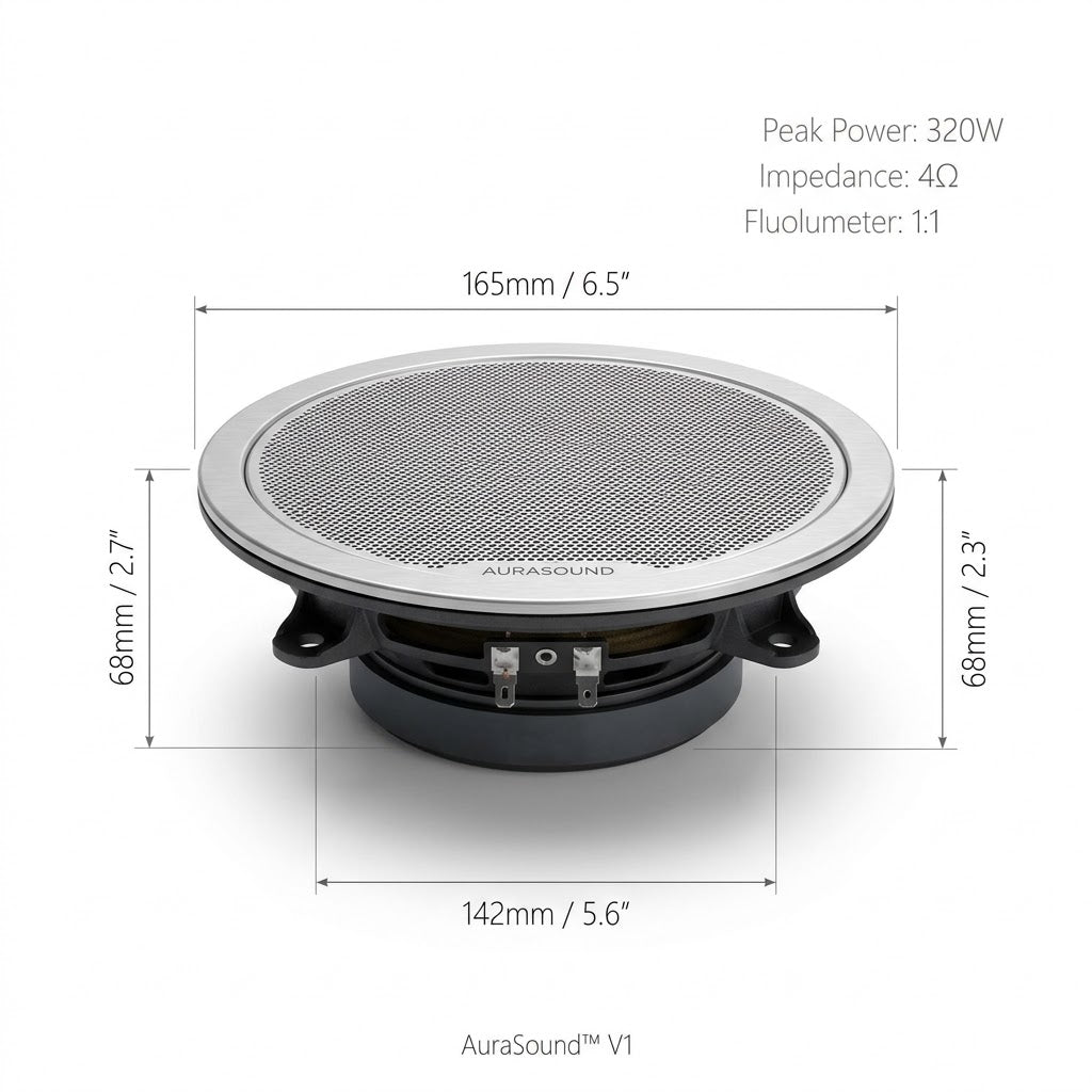Renzavuli AuraSound V1 Premium Car Speaker Upgrade