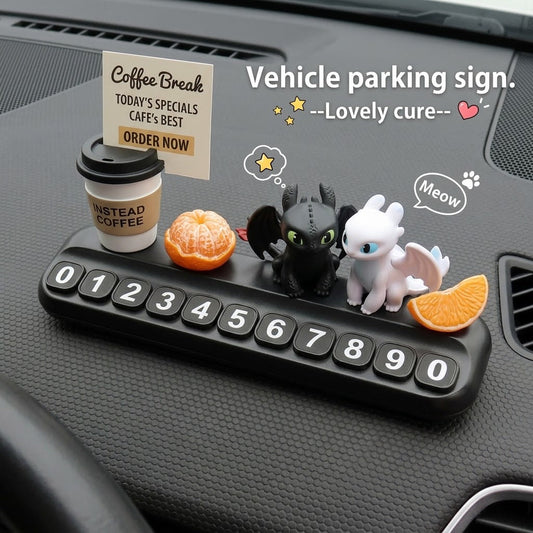 Renzavuli The 'Lovely Cure' Artisan Dashboard Parking Sign